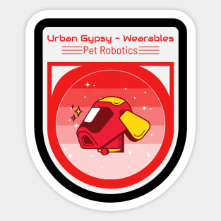 Urban Gypsy Wearable – Pet Robotics Sticker